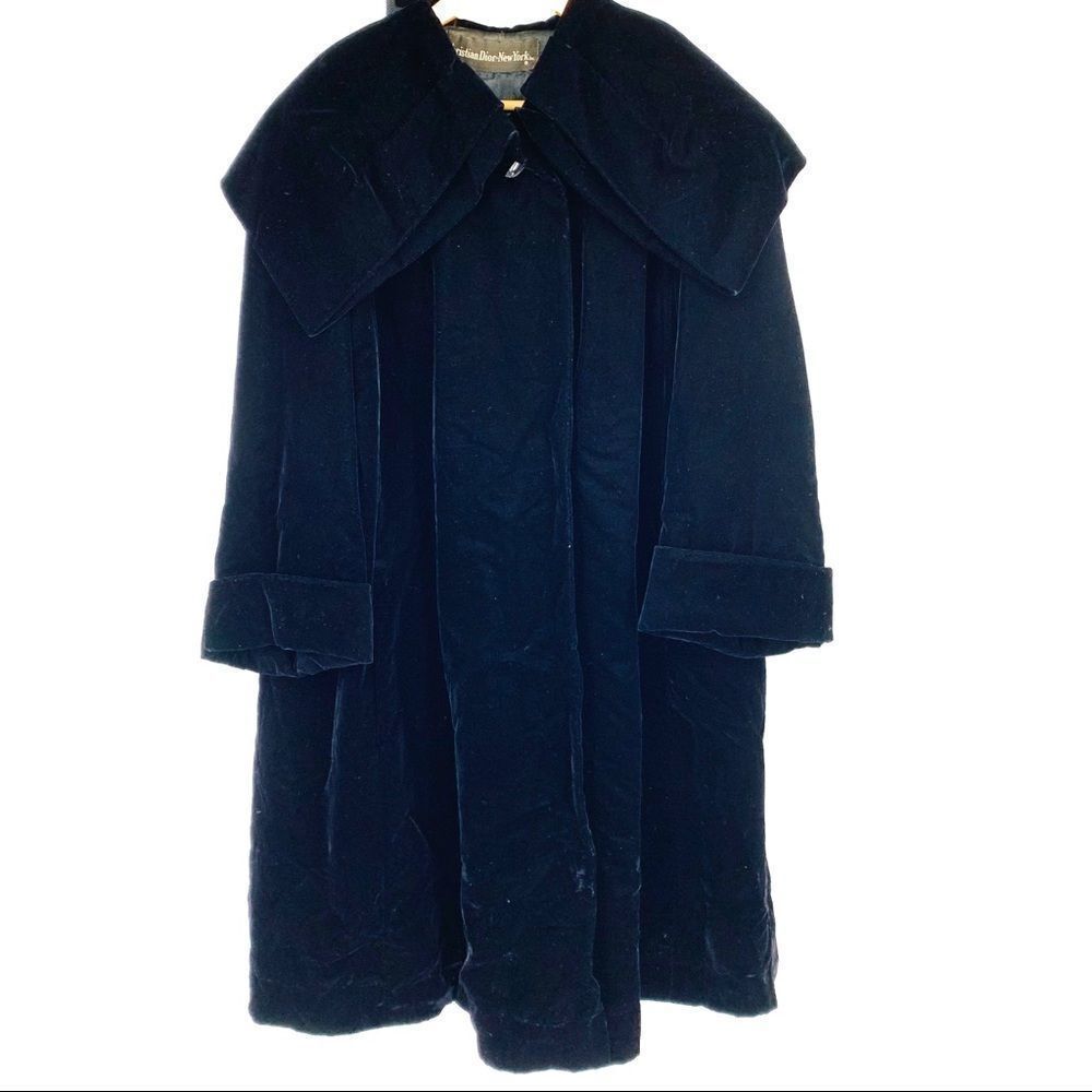 Christian Dior Vintage‎ Velvet Opera Coat RARE!!!!